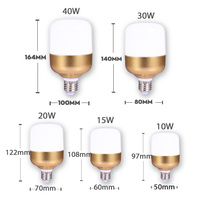 5W 10W 15W 20W 30W 40W B22 E27 T Ampoule Lampe Produits Électriques Autre Éclairage Caladium Ampoules Led Ampoule, Bombillas Led