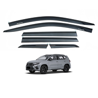 Déflecteurs de fenêtre Injection Noir Couleur Sun Rian Shield Protection TXR Auto Accessoires Visières de porte pour Jetta VS5 2019-
