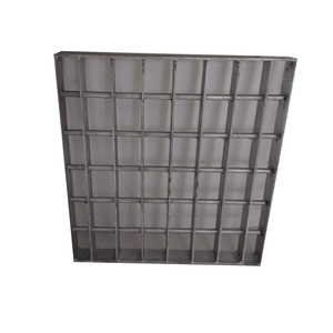 Grille de drainage <span class=keywords><strong>rectangulaire</strong></span> en acier inoxydable pour couvercle de marche d'escalier, robuste et étanche - Product Image 1