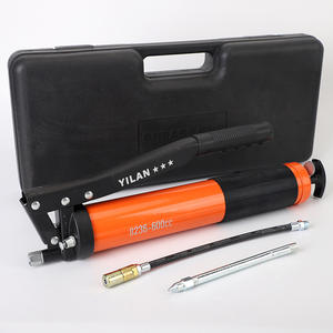Fabricante de pistola de engrase Suministro directo Pistola de engrase <span class=keywords><strong>manual</strong></span> de alta presión de 600cc con manguera flexible - Product Image 4