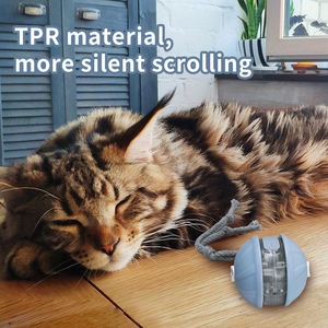 Pelota de Juguete Eléctrica Inteligente para Perros, Recargable por USB, con Movimiento Automático, Interactiva, de Silicona, Diseño Clásico y Moderno - Product Image 2