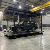 Plateforme élévatrice de voiture avec auvent pour garage privé, type fosse, table élévatrice hydraulique pour parking souterrain, sur mesure