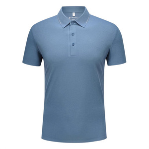 Camiseta Polo Promocional de Manga Corta, Secado Rápido, Color Sólido, Poliéster, para Uso Diario - Product Image 4