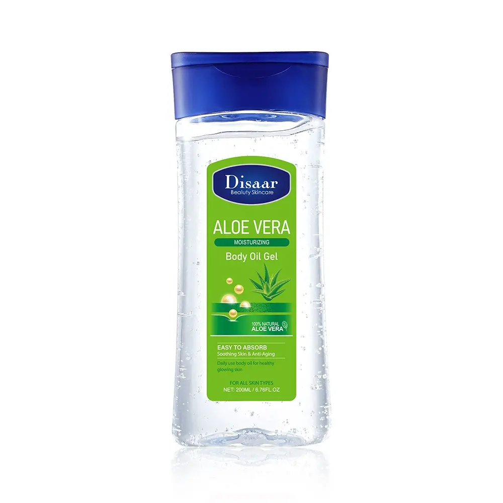 Disaar aloe vera olio sbiancante per il massaggio del corpo olio idratante per la cura della pelle olio per il corpo