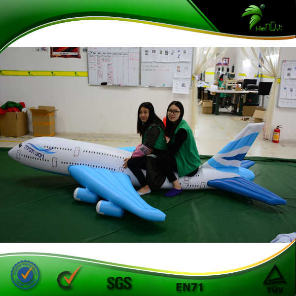 Ride on Inflatable Plastic Toy Bouncy Inflatable Airplane