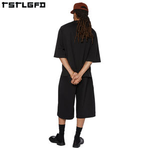 Fabricants de vêtements durables Vêtements personnalisés pour hommes T-shirt surdimensionné 100% coton 300 g/m² BlankBoxy T-shirt lourd - Product Image 4