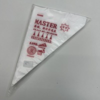 Prix d'usine 100 pièces/sac Poches à douille jetables de qualité alimentaire, tailles S, M, L, avec poches, ensemble de douilles et poches à douille pour pâtisserie