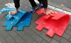 Londense Kasseien Plastic Polyurethaan Zacht Flexibele Betonnen Stempelmatten Voor Landschapsarchitectuur - Product Image 4