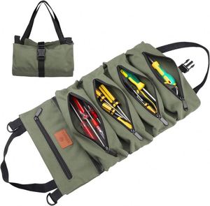 Muestra gratuita de bolsas de herramientas pequeñas y resistentes para hombres, organizador de herramientas enrollable para mecánicos - Product Image 1