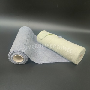 Chiffons professionnels pour le décapage de la cire et le polissage des voitures, rouleau de serviettes en microfibre pour les ateliers de detailing automobile - Product Image 1