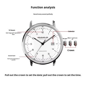 Montre Homme Originale de Marque, Quartz, Étanche 30M, Cadran Lumineux Grand Format, Fine, Élégante, Haut de Gamme, Tendance, Métal Prestigieux - Product Image 4