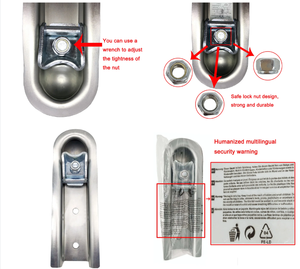 Сверхмощный 2 "2-5/16" Регулируемый соединитель прицепа для легкого подключения прицепа - Product Image 2