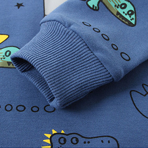 Ensemble de vêtements pour bébé personnalisé, sweat-shirt décontracté printemps-automne, ensemble de vêtements pour enfants, ensemble de vêtements de sport pour garçon, ensemble de vêtements deux pièces - Product Image 2