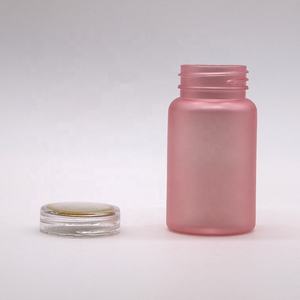 Çocuk güvenlik kapakları ile ilaç sınıfı 100cc PET buzlu plastik tıbbi hap şişesi Tablet ilaç şişesi - Product Image 4