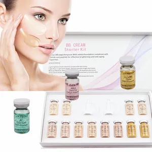 2020新品bb霜Meso bb霜适用于家庭和美容院使用发光化妆美容粉底6种颜色