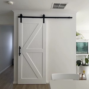 Porte intérieure invisible en bois insonorisée multicouche, à installation facile, design ingénieux, pour l'ameublement de la maison - Product Image 3