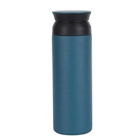 Botella Térmica de Acero Inoxidable con Aislamiento al Vacío - Diseño Anticaída, Retención de Calor/Frío de 6 a 12 Horas, Resistente para Senderismo y Negocios