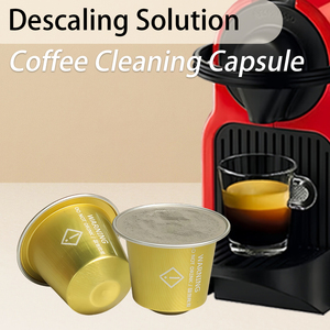 <span class=keywords><strong>Capsules</strong></span> de nettoyage pour machine à café Xiaomi, en aluminium, jetables, élimination des restes de café en un clic - Product Image 1