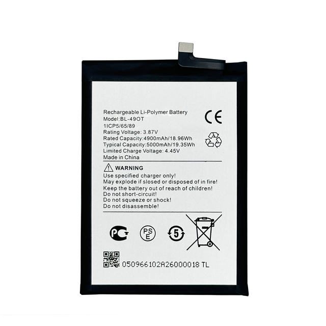 Factory Wholesale for Transsion Camon 20/Spark 20 Pro Mobile Phone Battery BL-49OT 5000mAh Stock Available for Foreign Trade
