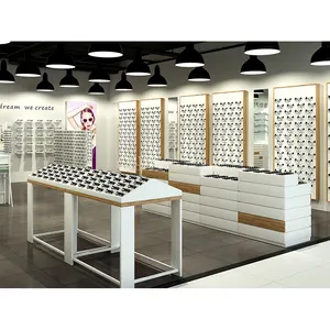 High Quality Shop Sunglass Optical Display Shelf Merchandising Eyewear Display Wall Mount Sunglasses Display Cabinet