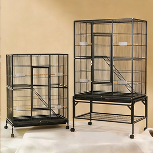Customizable Durable Parrot Cage Iron Frame Stable Structure Personalized <strong>Bird</strong> <strong>Aviary</strong> for Large <strong>Birds</strong> Outdoor Use Box Packed - Product Image 1