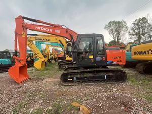 Excavadora Hitachi ZX120 usada de 12 toneladas, máquina de movimiento de tierras con orugas hidráulicas con componente de motor central - Product Image 2