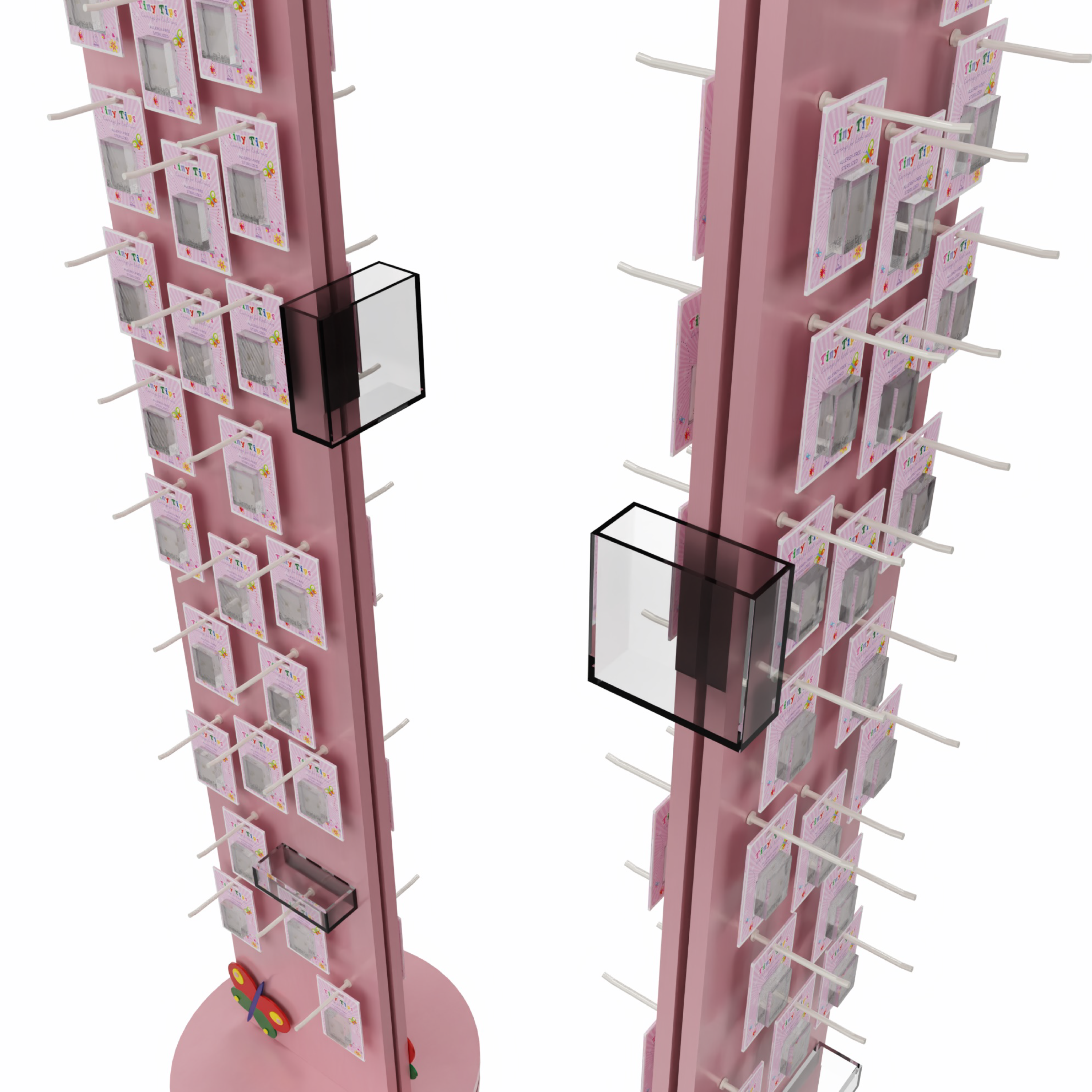Special Wooden Hole Board Display Rack for Luxury Stores in Shopping Malls, Suitable for Jewelry — view 2