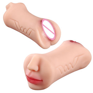 3D Textured Pocket <span class=keywords><strong>Pussy</strong></span> Männliches Sexspielzeug für Männer mit weichem Mund Realistische Vagina und engem Anus, authentische Lebens erfahrung - Product Image 5