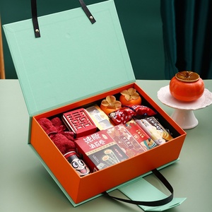 Wholesale High-End <b>Large</b> Empty Flip-Top Birthday <b>Gift</b> <b>Box</b> Corrugated Board Handheld Design Recycled Materials Immediate Delivery - Product Image 4