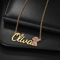 Collier pendentif photo personnalisé en acier inoxydable, gravé au laser, cadeau commémoratif pour animaux de compagnie, pour les amoureux de chiens et de chats, vente en gros OEM/ODM