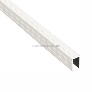 Aluminium d'extrusion de canal en U de garniture la plus vendue pour panneaux de contreplaqué de 8mm rainure de 8.8mm boîtier de <span class=keywords><strong>vol</strong></span> bord d'encadrement aluminium extrudé - Product Image 1