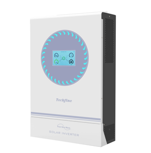 Techfine หน้าจอสัมผัส 48V 11KW ระบบออนกริด/ออฟกริด ความถี่สูง พลังงานแสงอาทิตย์ พร้อมระบบ Dual MPPT รุ่น BH-11048SMHR ประสิทธิภาพสูง 98% - Product Image 1