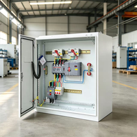 Armoire de Commutation Automatique (ATS) Fuken Haute Fiabilité, Classe IP55, Panneau de Commande Électrique Complet avec Poignée de Verrouillage Discrète pour