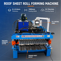 Machine de profilage pour tôles ondulées, machine de profilage pour la toiture métallique et le bardage coloré