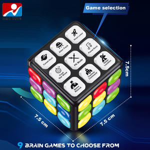 Cube spatial électronique avec écran d'affichage, lumière colorée rechargeable, cube à clés, <span class=keywords><strong>9</strong></span> jeux de <span class=keywords><strong>puzzle</strong></span> amusants - Product Image 3