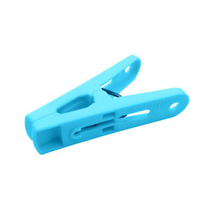 Folding Clothes Hanger Plastic Multi Functional With Clips Travel Portable Hook Type Rectangle Shape Coat Hanger For Clothes - Product Image 4