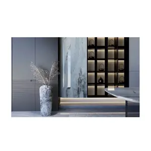 <span class=keywords><strong>Cucina</strong></span> contatore isola cascata lato posteriore Splash dimensioni personalizzate bagno vanità Top grembiule bordo piastrelle sfondo decorativo - Product Image 1