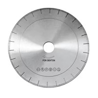 Mata Gergaji Berlian Ultra Tipis JDK untuk Batu Dekton, Porselen, Keramik, dan Ubin dengan Slot J, Ukuran 7~20 inci, Model Fish Hook