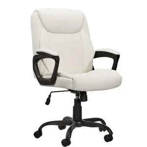 Лидер продаж в США, классический puresoft, офисный стул для офиса, домашний стул со средней спинкой, подлокотник, стол с высокой регулировкой