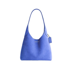 Bolsos de Hombro Casuales de Piel Vegana PU para Mujer, con Bolsa Adicional, Elegantes Bolsos de Compras de Gamuza, Logotipo Personalizado, Material OEM ODM - Product Image 5