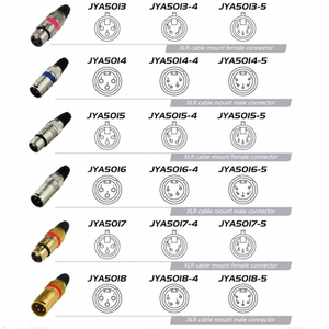 Adaptateurs de couplage noirs, fiches et prises de câble audio, connecteur <span class=keywords><strong>Speakon</strong></span> mâle vers RCA mâle - Product Image 6