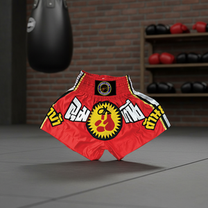 Shorts de sport MMA en gros - 100% polyester, vêtements d'arts martiaux pour hommes - Product Image 3