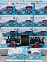 Caméra solaire à 4 objectifs, 4 écrans, enregistrement 24h/24, carte SIM 4G, surveillance extérieure IP solaire, sécurité PTZ, détection de mouvement humain