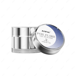 JTING Professional Foil Flake Gel <b>Builder</b> Nail Extension Camouflage Construction Gel Soakoff Sculpture Quick Building Gel Polish - Product Image 6
