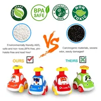 EPT Cheap 8 Pcs/Set Pressure Cartoon Car Press pour conduire de petites voitures à inertie Jouets pour enfants à vendre