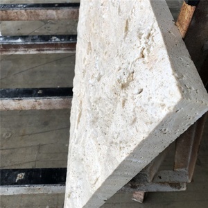 Natural cara dividida importación blanco beige mármol travertino para al aire libre de la pared de azulejos precio - Product Image 5