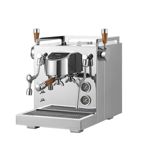 Cafetera Espresso Semiautomática de 19 Bares, de Acero Inoxidable, con Dos Bombas ULKA, para Uso Doméstico, en Hoteles y al Aire Libre - Product Image 1