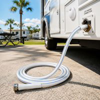 Tuyau d'eau potable professionnel de 30 m sans plomb, flexible haute pression pour camping-car, grand bateau et ferme