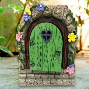 Luz Solar de hadas para puerta, figurita decorativa de árbol de jardín mágico, secreto Pixie, 1 ud. - Product Image 6