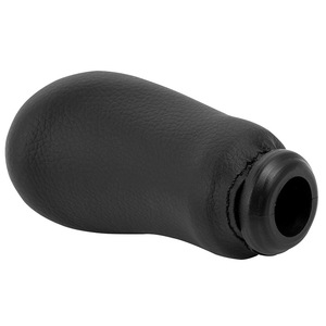 Poignée de levier de vitesse en cuir 5 vitesses pour Renault Clio III Megane, design ergonomique - Product Image 2